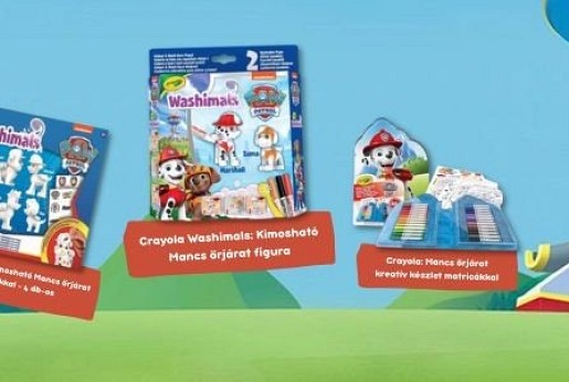 Crayola kreatív játékok mesehősökkel – ha alkotni is szeret a gyerkőc