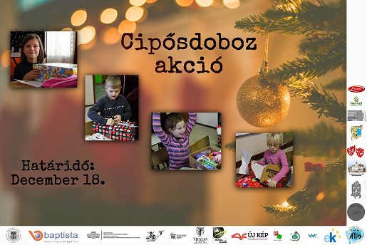 Cipősdoboz-akció Szabadkán a KDTG-vel